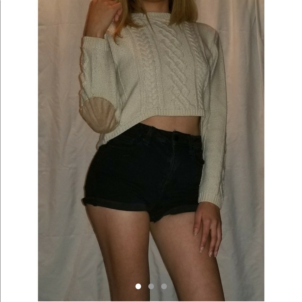 Cropped sweater